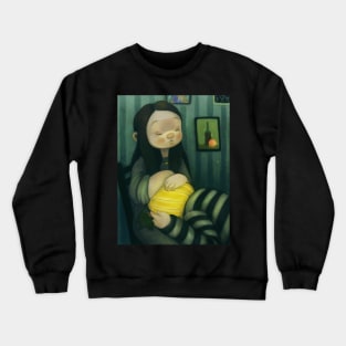 Makuwauri no bakemono (oriental melon monster) Crewneck Sweatshirt